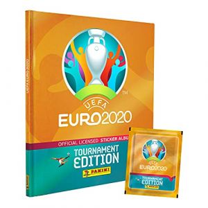 Panini UEFA EURO 2020 Stickers 2021 Tournament Edition - Pack de 10 pochettes + Album offert