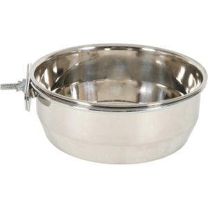 Zolux Bol inox a fixer 12cm 0.56l pour oiseau