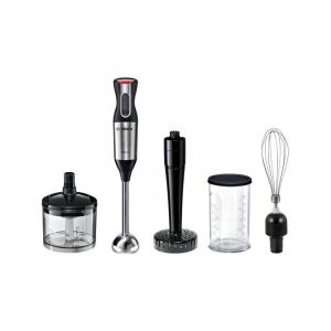 Bosch Mixeur electrique - plongeant ergomixx style - 1000 w - 12 vitesses + turbo - pied inox 4 lames aiguisées - bol avec couvercl