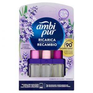 Ambi Pur Recharge de désodorisant 3volution lavande 21 ml