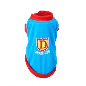 Image de Dogi T-shirt pour chien Super Dog - Taille S - Bleu