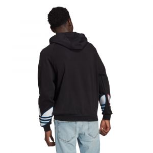 Adidas Sweat Tricolor Trefoil Originals Noir - Taille S