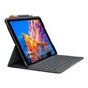 Image de Logitech Étui clavier iPad Air (3e génération), Clavier QWERTY Espagnol