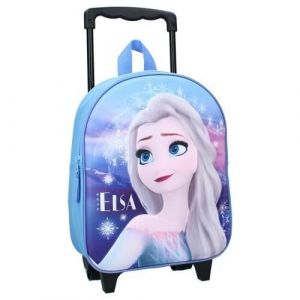 Mybagstory - Trolley - La Reine des Neiges - Enfant - Ecole - Crèche - Maternelle - Garderie - Cartable Fille - Taille 32 cm