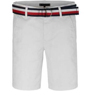Tommy Hilfiger Bermuda chino droit ceinturé coton stretch