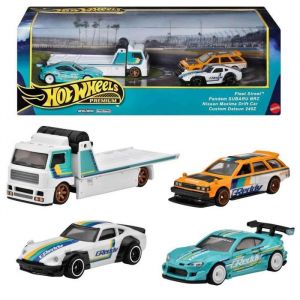 Drifting Hot Wheels Premium HRT53 Coffret Collection 4 Pi&egrave;ces