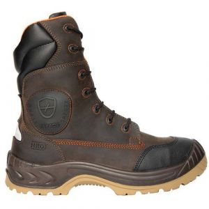 Parade Chaussures sécurité hautes S3 homme Narena, pt 42, marron,