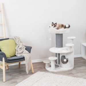 Trixie Arbre &agrave; chat Emil 96 cm Gris clair