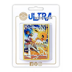 Voltali TG04/TG30 Full Art Secrète - Ultraboost X Epée et Bouclier 9 - Stars Étincelantes - Coffret de 10 Cartes Pokémon Françaises