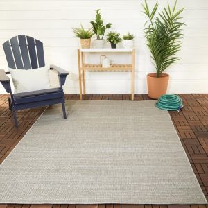 Tapis exterieur 160x225 gris