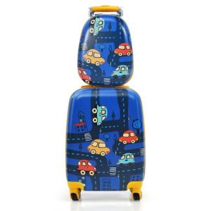 Sac à dos Coast et valise à roulettes pour le bagage à main des enfants