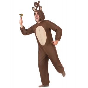 Combinaison à capuc renne homme