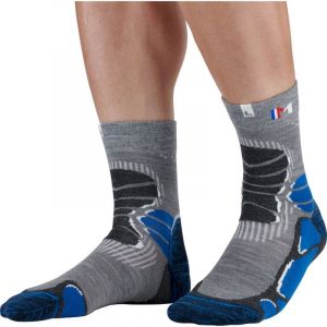 Monnet Mid Trek Extra Light - Chaussettes randonn&eacute;e Bleu 41 - 42