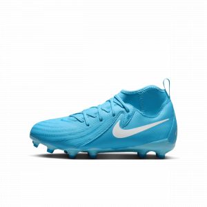 Nike Chaussure de foot à crampons multisurfaces Jr. Phantom Luna 2 Academy pour enfant/ado - Bleu - Taille 32 - Unisex