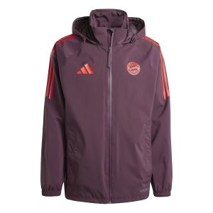 Adidas Veste imperméable à capuche Bayern Munich Tiro 2024/25