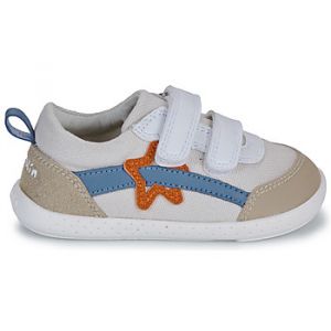 Garvalin Baskets basses enfant SOFT CANVAS Beige - Taille 24,25,26