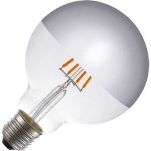 Lighto | Filament LED | Grande douille E27 | Globelamp | Lumineux | 95mm | 4W
