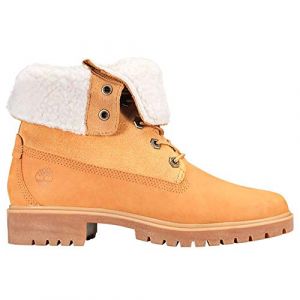 Image de Timberland Boots AUTHENTICS TEDDY FLEECE WP FOLD DOWN Beige - Taille 36