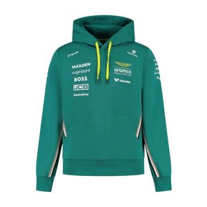 Aston Martin Sweat &Agrave; Capuche F1 - Vert - Homme