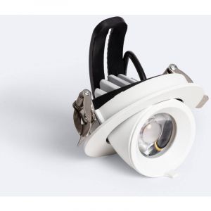Projecteur Led Orientable Rond 10w Cct Blanc Lifud Sélectionnable (Chaud-Neutre-Froid)