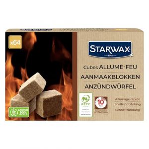 Starwax Cubes allume feu PEFC X64