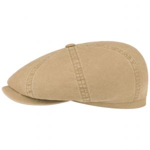 Stetson Casquette Hatteras en Coton Femme/Homme - Plate Gavroche avec Visiere Printemps-ete - M