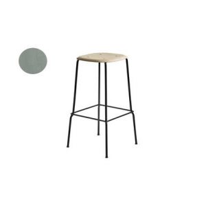 Image de Hay Soft Edge 30 Bar Stool - décapé noir - noir - 75 cm Vert