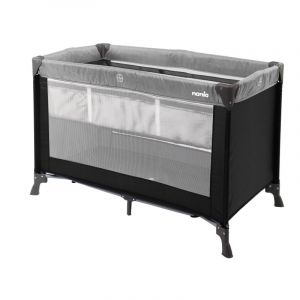 Nania Lit pliant DUPLEX avec étage NOIR