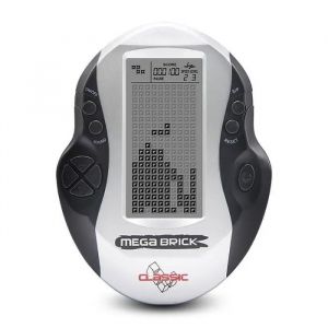 Tetris Console De Jeux Noir Rétroéclairage Grand Cran Jeux Nostalgique Loisirs Puzzle Enfants Cadeau - Noir