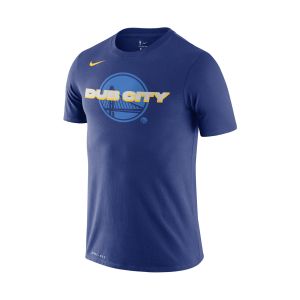 Nike Tee-shirt NBA Golden State Warriors Dri-FIT pour Homme - Bleu - Taille M
