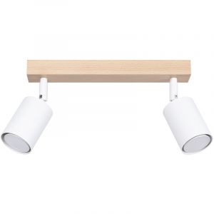 Sollux SL.1286 - Spot VERDO 2xGU10/10W/230V blanc