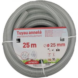 Sans marque Tuyau d'aspiration prédécoupé L.25 M Diam.25 mm
