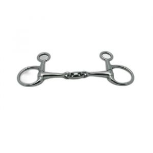 Mors baucher pour cheval Metalab double brisure