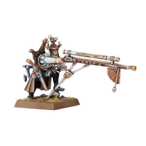 Games Workshop Figurine Warhammer ToW - Empire de L'Homme : Ingenieur de L'Empire avec Long Fusil du Hochland