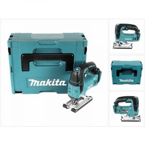 Makita DJV 182 ZJ Scie sauteuse sans fil 18V Brushless 26mm + Coffret de transport Makpac - sans Batterie, sans Chargeur