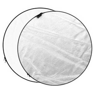 Godox Réflecteur Rond 110cm Argent/Blanc