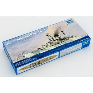 Trumpeter HMS Barham Queen Elizabeth Class Battleship 1941- 1/700 -