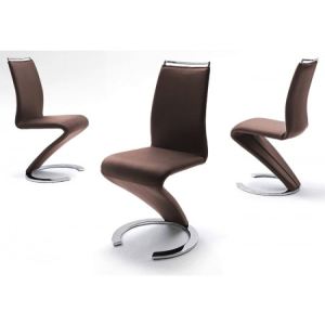 Image de Parker II - Chaise design futuriste en simili cuir