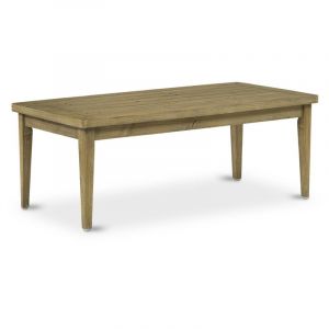 Décoration d'Autrefois Table basse bois marron 120x60x45cm -