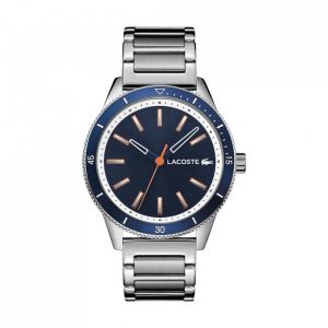 Image de Lacoste Montre KEY WEST 2011014 - Montre Affichage Analogique Bracelet Acier Argent Homme