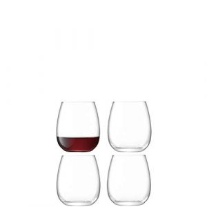 Lsa international BG11 Lot de 4 verres sans pied Borough, 455 ml, transparents