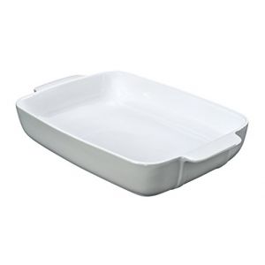 Pyrex Plat de Four Signature Blanc Céramique