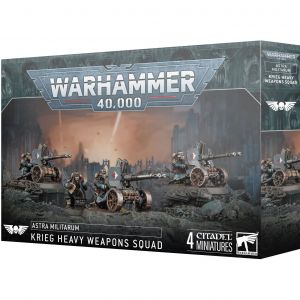 Games Workshop Figurine Warhammer 40k - Astra Militarum Escouade dArmes Lourdes de Krieg (x4)