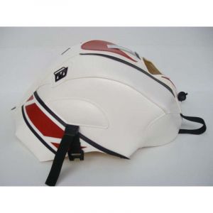 Bagster Tapis de réservoir 50° anniversaire/blanc/deco rouge/noir (1556I) Yamaha YZF125 R