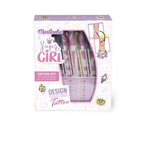 Image de Martinelia Kit de tatouage Super girl pour enfant