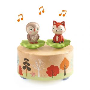 Djeco BOÎTES A MUSIQUE - LITTLE BIG ROOM : Melody of the woods