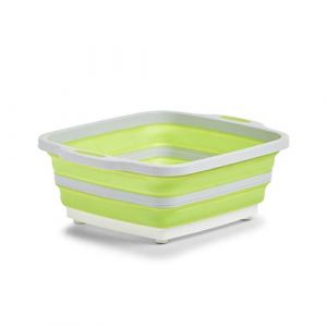 Zeller Present - Sch&uuml;ssel faltbar Kunststoff grau gr&uuml;n