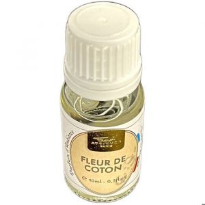Concentré de Parfum dAmbiance FLEUR DE COTON (Extrait) - French Attitude Paris - Pour diffuseurs divers (10ML)