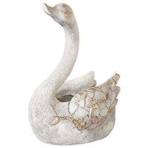 Beliani Statue de jardin GRUFFY Blanc