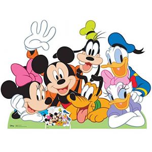 Image de Star Cutouts Figurine en carton Mickey et ses amis Disney H 99 CM